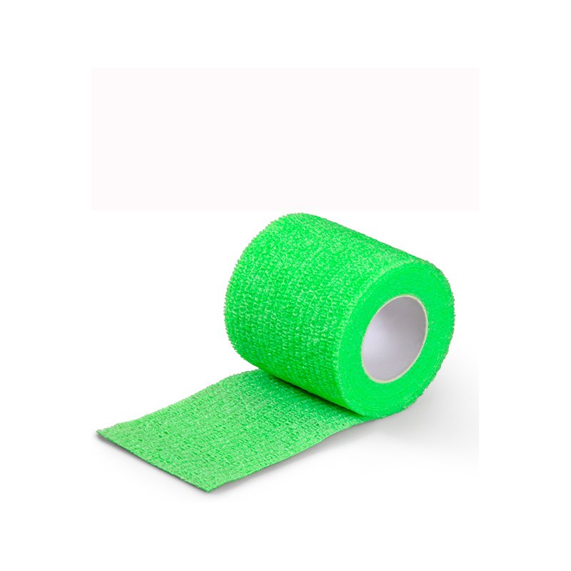 HARO bande de fixation élastique, vert clair, 50 mm × 4,5 m